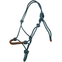 Ethologisch halster Strass HKM Olie / bruin