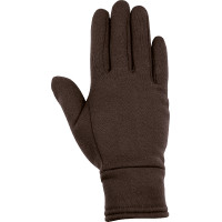 Polar gevoerde fleece handschoenen HKM Donkerbruin