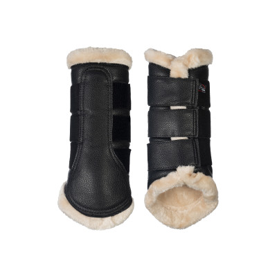 Comfort Premium Bont Gamaschen HKM Zwart