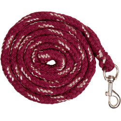 Longe Rosegold met musketonhaak HKM Longe Rosegold met musketonhaak HKM