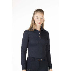 Polo Rosegold Glamour Style lange mouwen HKM