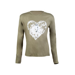 Polo met lange mouwen Horse Spirit HKM Polo met lange mouwen Horse Spirit HKM
