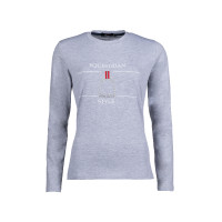Polo met lange mouwen Equine Sports Style HKM Gemêleerd grijs