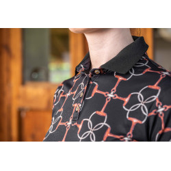 Polo Edinburgh HKM Zwart Polo Edinburgh HKM Zwart