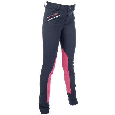 Pantalon enfant My first HKM HKM Marine / magenta foncé