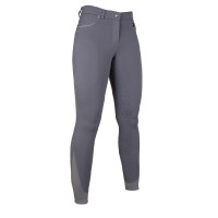 Broek Equilibrio Style met volledige siliconen zitvlak HKM Donkergrijs