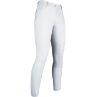 Broek Sunshine Competition kniestukken in sil. HKM Wit