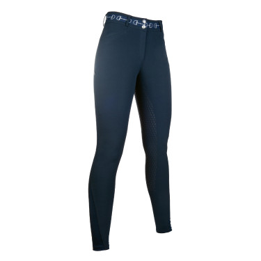 Broek Monaco Style met siliconen kniestukken HKM Broek Monaco Style met siliconen kniestukken HKM