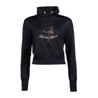 Sweat Equestrian Rosegold Stijl HKM Zwart