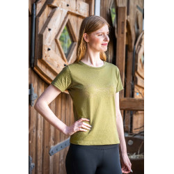 T-shirt Edinburgh Bit HKM Olijfgroen