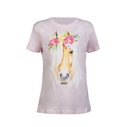 T-shirt kinderen Flower Horse HKM