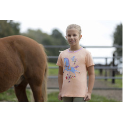 T-shirt Bloem Pony HKM T-shirt Bloem Pony HKM