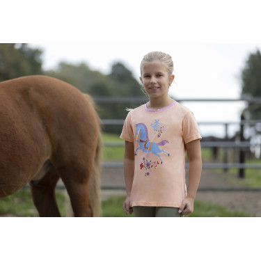 T-shirt Bloem Pony HKM T-shirt Bloem Pony HKM