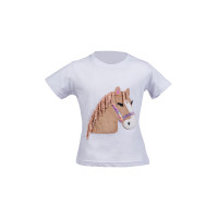 T-shirt Lola Fluffy HKM Wit T-shirt Lola Fluffy HKM Wit