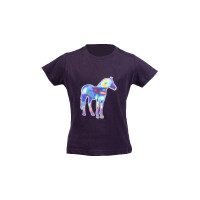 T-shirt Lola HKM Donker lila
