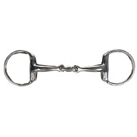 Dubbel gebroken anatomisch olijfbit 18mm roestvrij staal HKM Indicatieve kleur