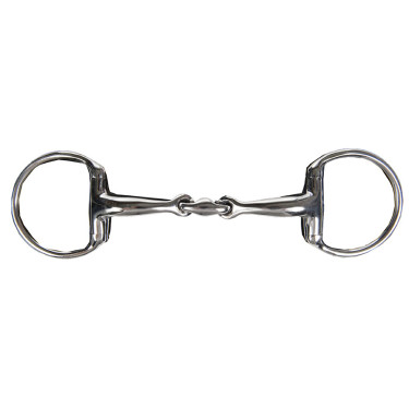 Dubbel gebroken anatomisch olijfbit 18mm roestvrij staal HKM Dubbel gebroken anatomisch olijfbit 18mm roestvrij staal HKM