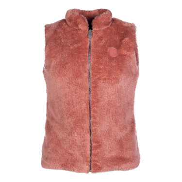 Mouwloze fleece Ruby HKM Roest Bruin