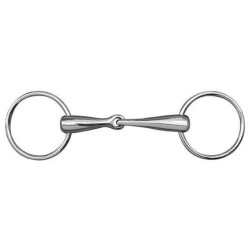 Massieve 18 mm mors van roestvrij staal HKM