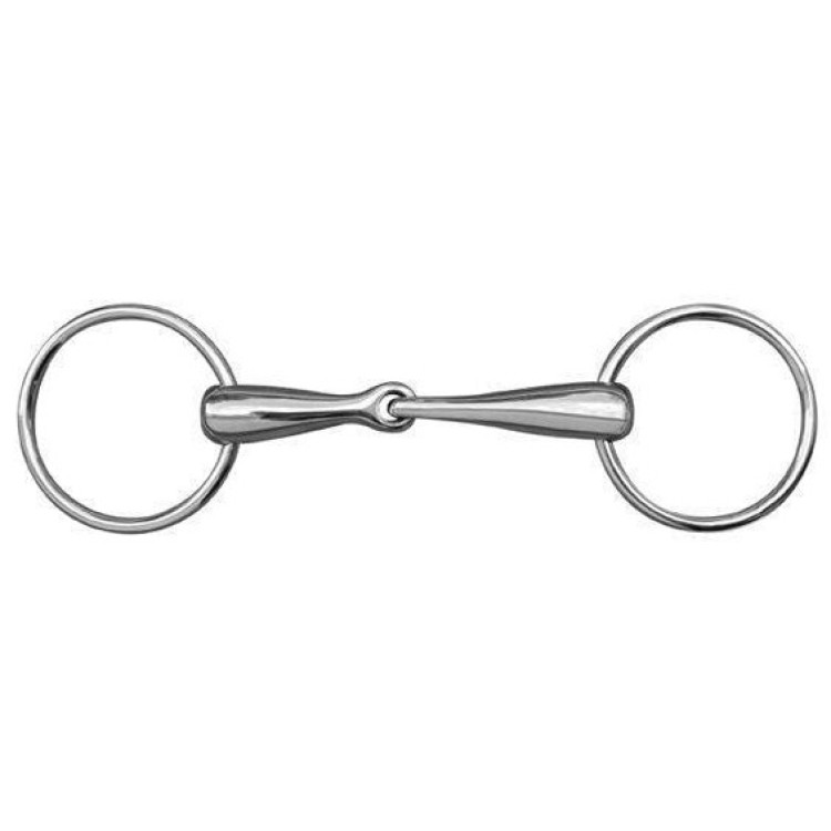 Massieve 18 mm mors van roestvrij staal HKM