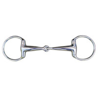 Mors à olive 16 mm inox massif HKM Couleur indicative