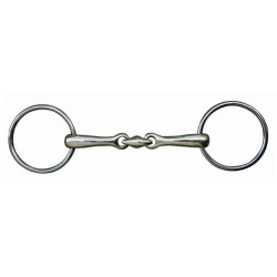 Dubbele gebroken bit 18 mm van roestvrij staal HKM
