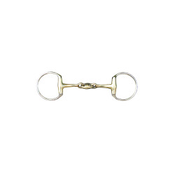 Dubbelgebroken bit 18 mm van argentaan HKM Dubbelgebroken bit 18 mm van argentaan HKM