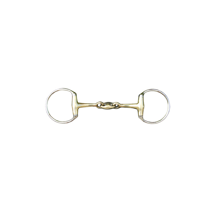 Dubbelgebroken bit 18 mm van argentaan HKM Dubbelgebroken bit 18 mm van argentaan HKM