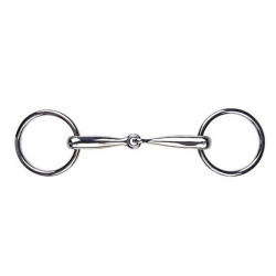 Mors voor Shetland 12 mm rvs HKM Mors voor Shetland 12 mm rvs HKM