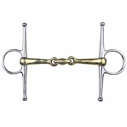 Naaldtrens van nikkelzilver 16 mm ringen roestvrij staal HKM