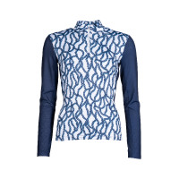 Basislaag Ketting HKM Wit / marineblauw Basislaag Ketting HKM Wit / marineblauw