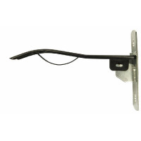 Opvouwbare metalen zadelhouder HKM Zwart