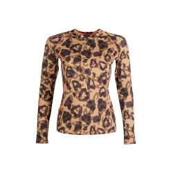 T-shirt Clolour Breeze lange mouwen HKM Natuurlijk Bruin