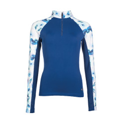 Functioneel T-shirt Essentials Flower HKM Koningsblauw / lichtblauw