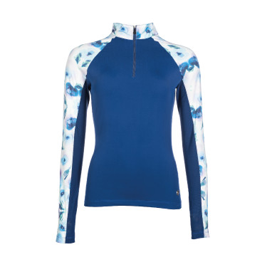 Functioneel T-shirt Essentials Flower HKM Koningsblauw / lichtblauw