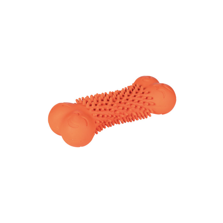 Hondenspeeltje Buddy Bone III natuurrubber. HKM