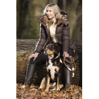 Dressuurlijn voor honden Anam Cara touw HKM Brandy Bruin Dressuurlijn voor honden Anam Cara touw HKM Brandy Bruin