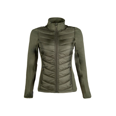 Veste matelassée Prag Style HKM Vert olive