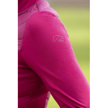 Gewatteerde jas Prag Style HKM Veenbes Roze Gewatteerde jas Prag Style HKM Veenbes Roze