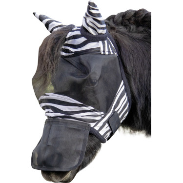 Vliegenmasker Zebra Shetty HKM Vliegenmasker Zebra Shetty HKM
