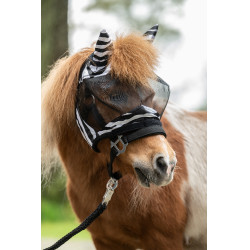 Vliegenmasker Zebra Shetty HKM Vliegenmasker Zebra Shetty HKM