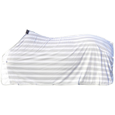 Couverture anti-mouches HKM Blanc / bleu