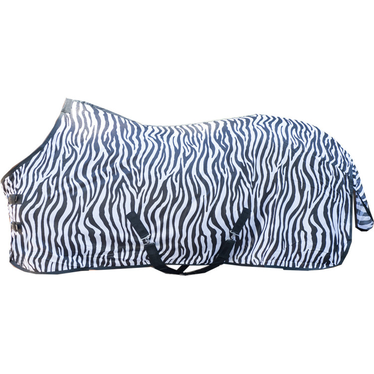 Zebra vliegendeken met kruissingels HKM