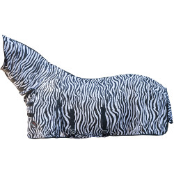 Zebra vliegen-deken en halsstuk HKM