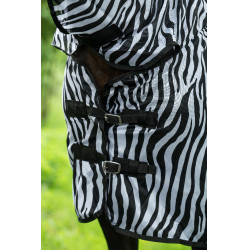 Zebra vliegen-deken en halsstuk HKM Zebra vliegen-deken en halsstuk HKM