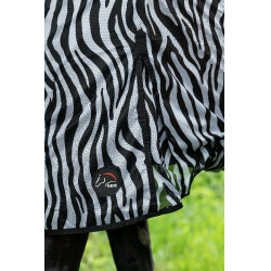 Zebra vliegen-deken en halsstuk HKM Zebra vliegen-deken en halsstuk HKM