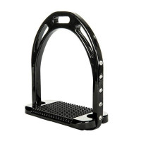 Glitter stijgbeugels 1 paar HKM Zwart