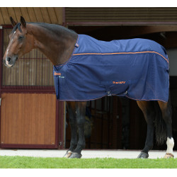 Bucas Therapy Cooler deken Marine / oranje Blauw