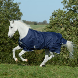 Bucas Freedom Turnout 150g deken Marine / zilver Blauw Bucas Freedom Turnout 150g deken Marine / zilver Blauw