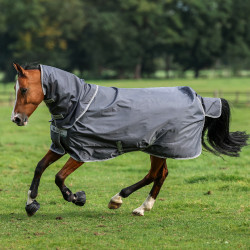 Bucas Smartex Rain deken Ijzeren Poort Grijs Bucas Smartex Rain deken Ijzeren Poort Grijs